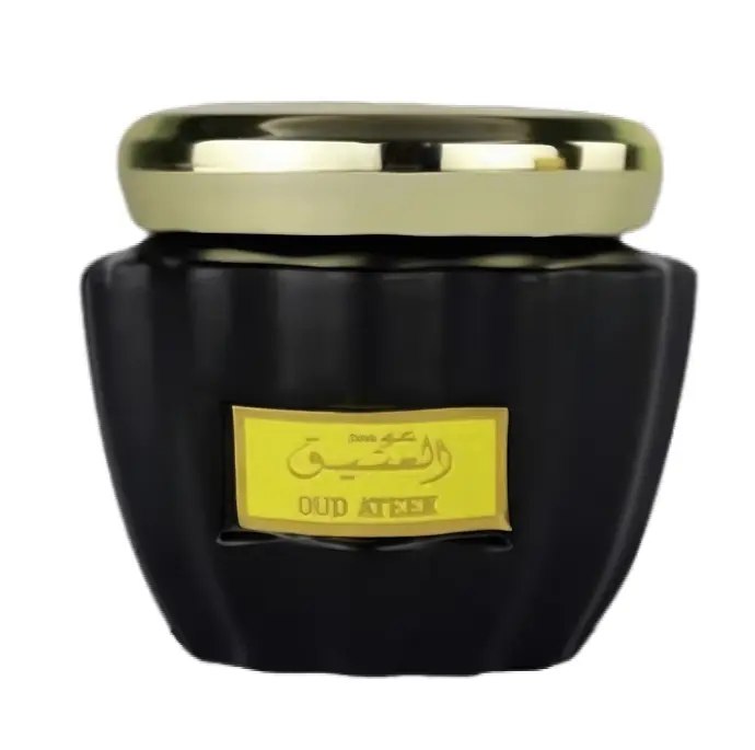 Oud Ateeq Bakhoor 150G with Rose Musk, Blue Amber, and Oud