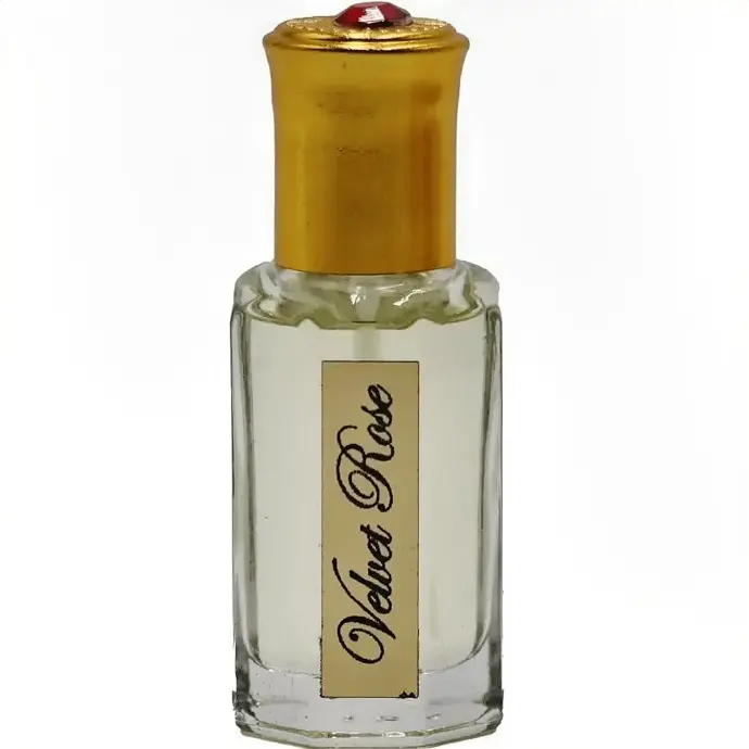Velvet Rose Unisex Attar with Musk, Rose, and Patchouli - 12ML