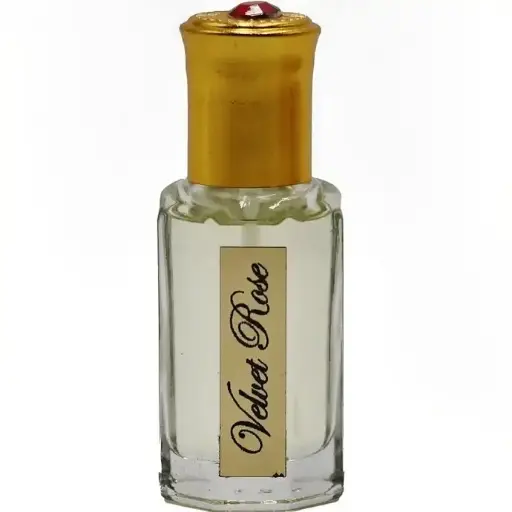 Velvet Rose Unisex Attar with Musk, Rose, and Patchouli - 12ML